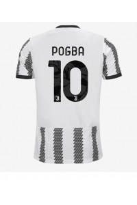 Juventus Paul Pogba #10 Fotballdrakt Hjemme Klær 2022-23 Korte ermer